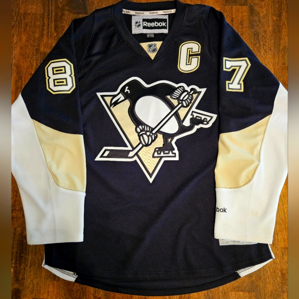 Sidney Crosby Reebok Penguins Jersey
